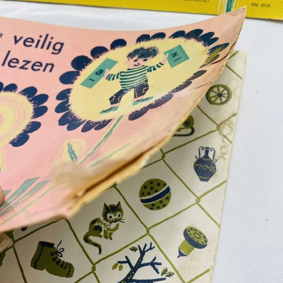 Dutch Language Children’s Safe Learn To Read Vintage Lot 1 2 3 Books F.B. Ceaser - Picture 14 of 16